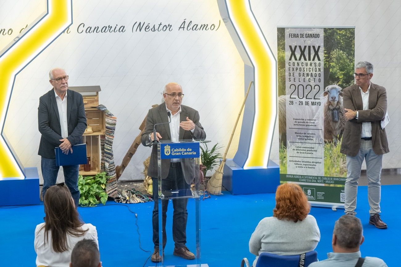 Presentación de la Feria de Ganado y Feria Escolar en la Granja del Cabildo de Gran Canaria