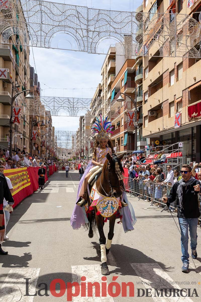 Desfile infantil del Bando Moro en las Fiestas de Caravaca