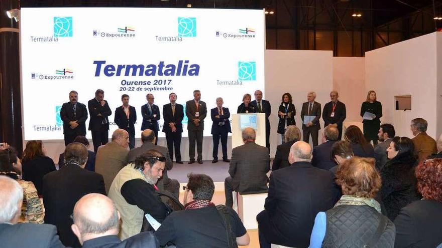 Presentación de la Feria Internacional de Turismo Termal en Fitur. // FdV