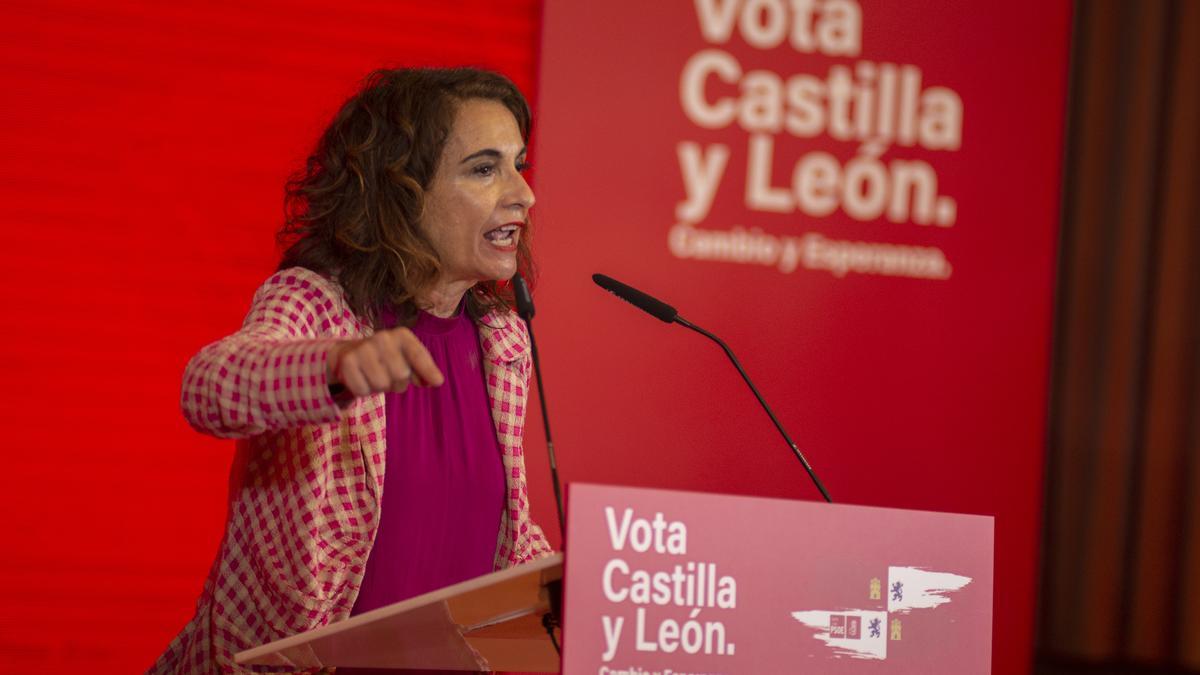 La ministra de Hacienda, María Jesús Montero.