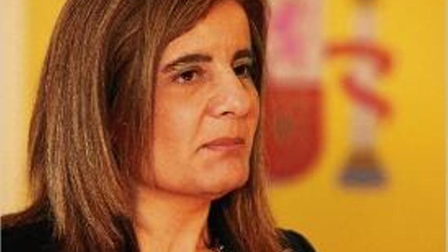 La ministra d&#039;Ocupació i Seguretat Social del Govern, Fátima Báñez.