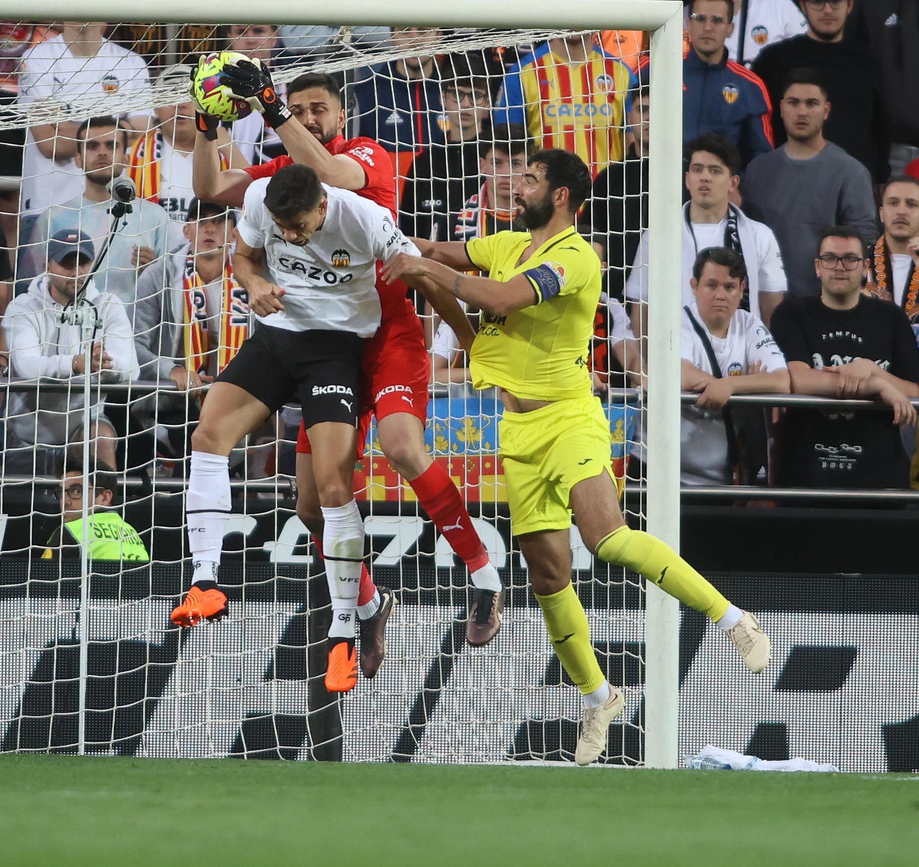 Las imágenes del derbi Valencia ´- Villarreal