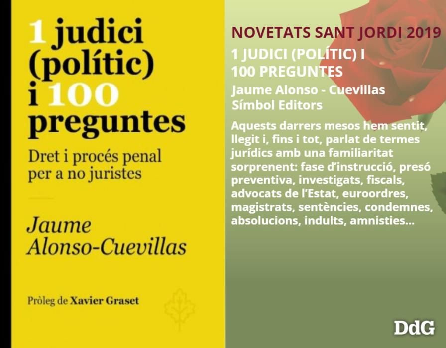 Novetats Editorials Sant Jordi 2019