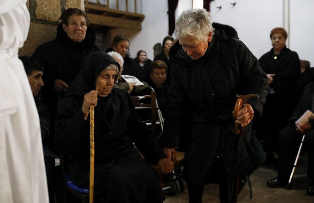 Tarde de funeral en Bercianos