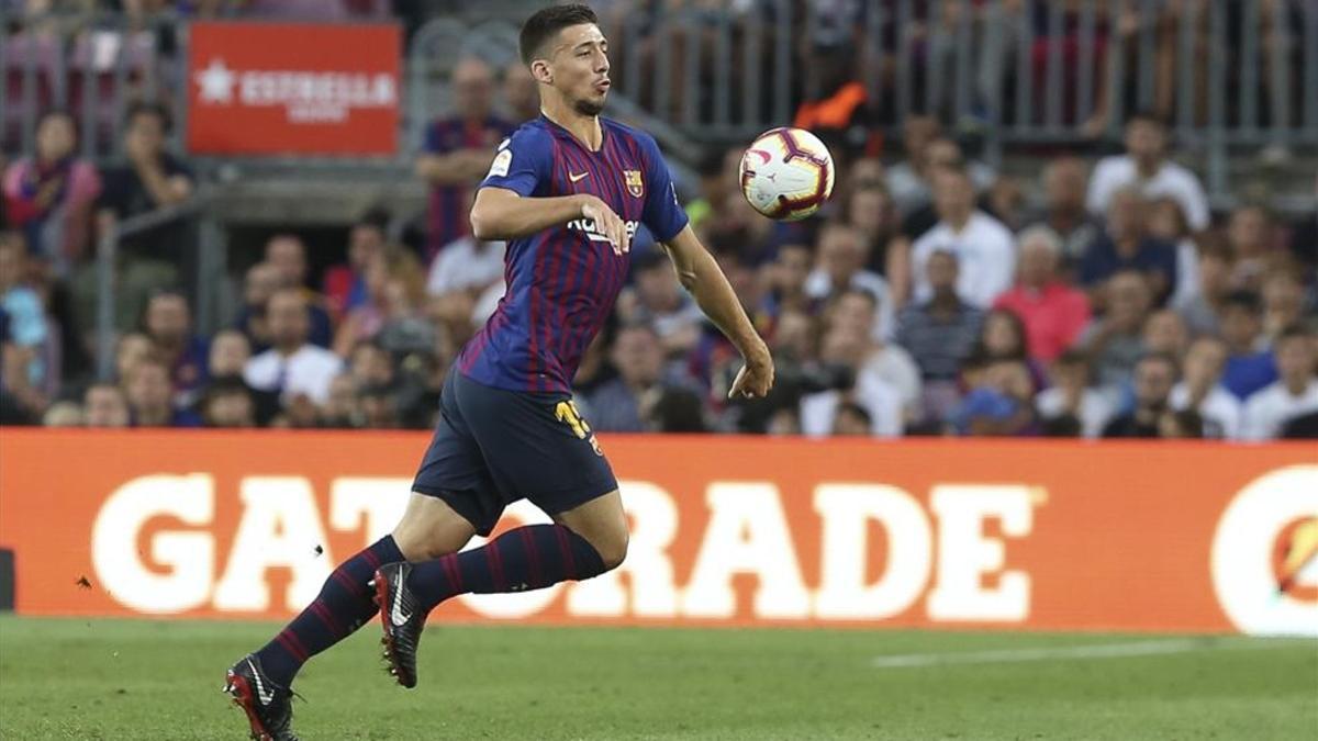 Lenglet solo estuvo 35' sobre el campo