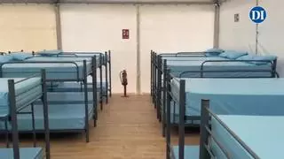 Las nuevas carpas de Ibiza y Formentera ya han dado una acogida "digna" a más de 600 migrantes