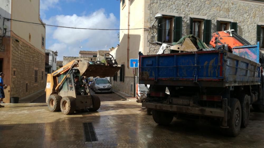 Sant Llorenç beginnt den Wiederaufbau