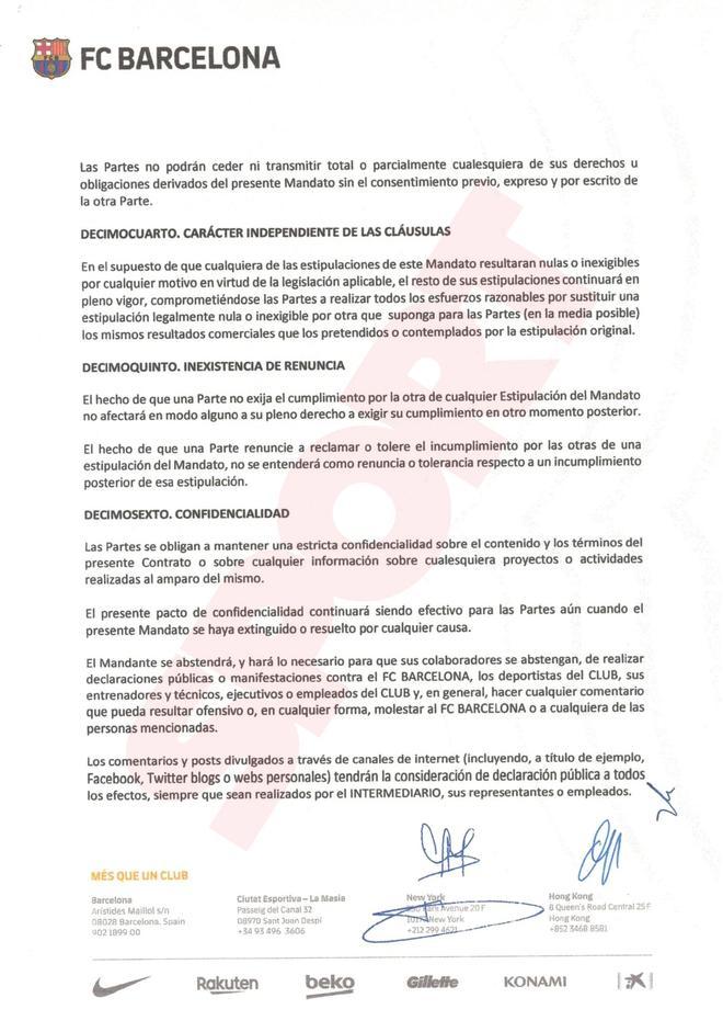 El contrato de Malcom, en exclusiva en SPORT