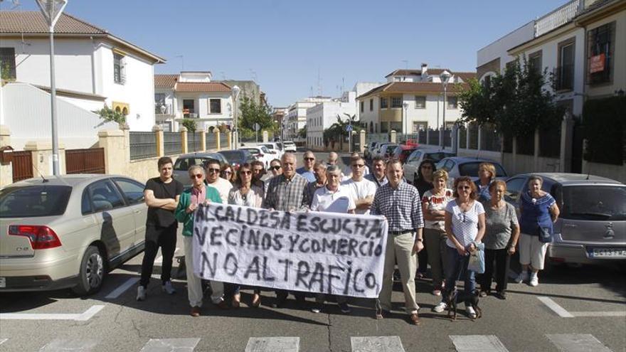 Protesta de la Colonia de la Paz