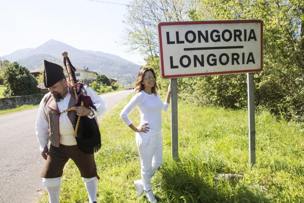 Eva Longoria visita su edén asturiano