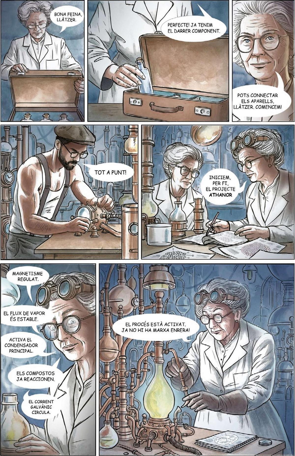 Un fragment del projecte guanyador d’Aleix Pons.