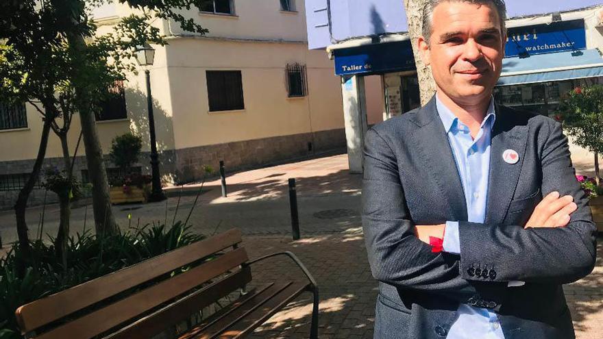 El candidato del PSOE a la alcaldía de Marbella, José Bernal.