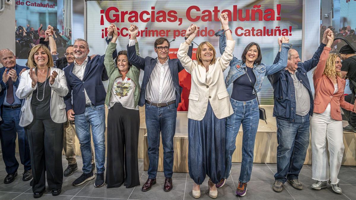 Salvador Illa, candidato del PSC, gana las elecciones en Catalunya