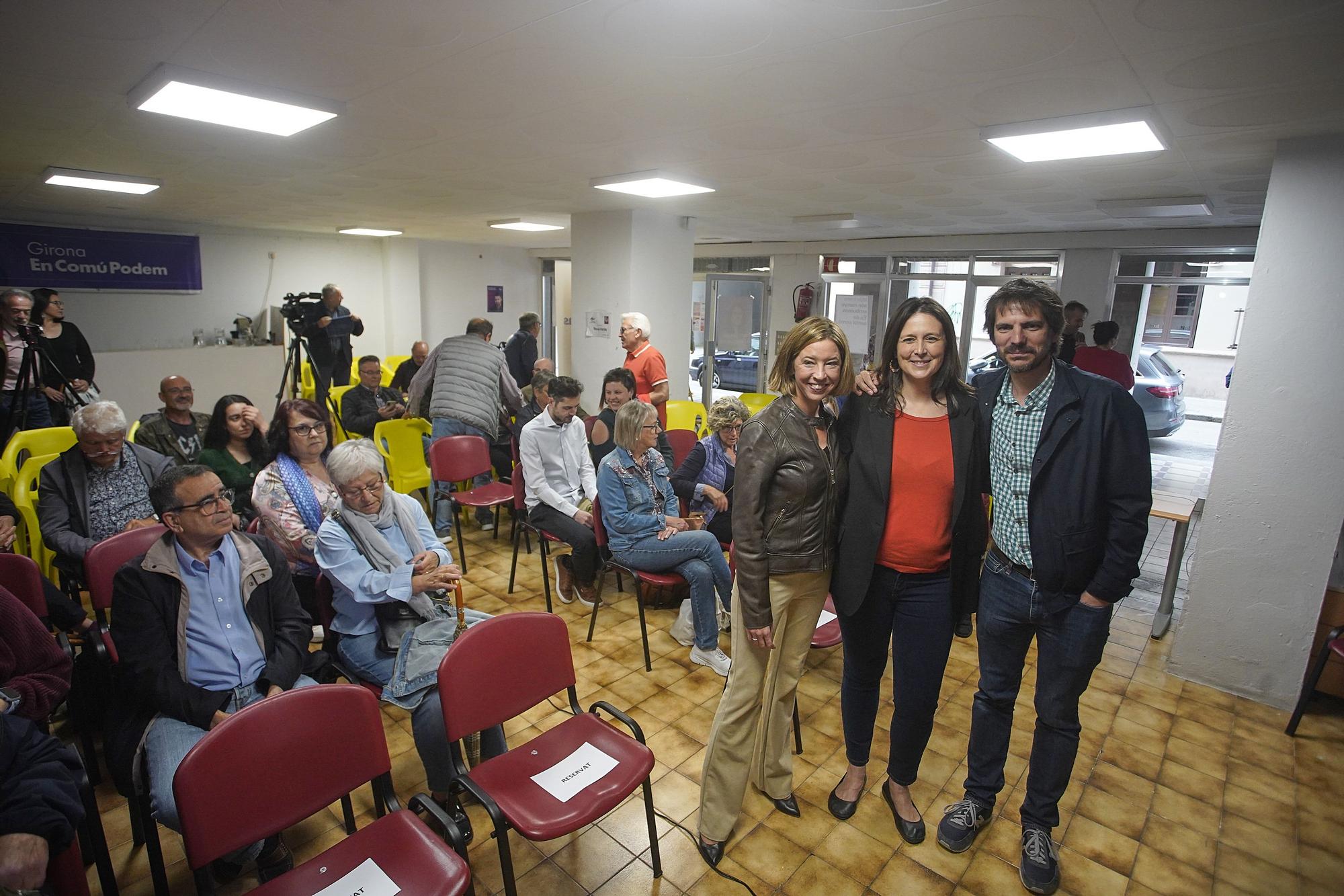 Les millors imatges de l'acte central de Campanya de En Comú Podem a Girona