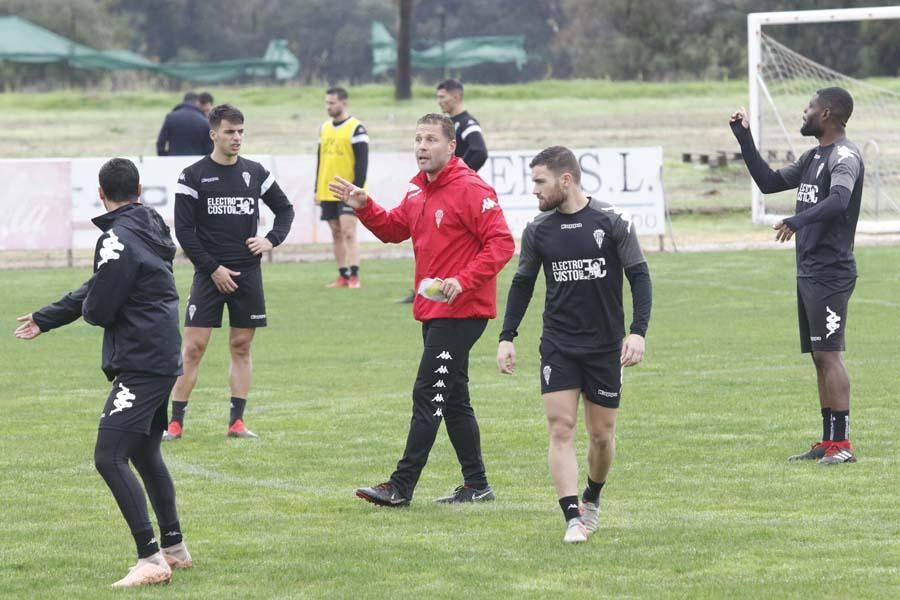 Primer entrenamiento de Curro Torres