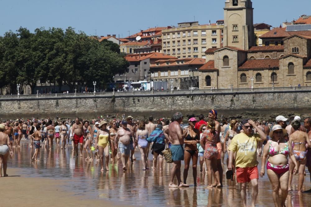 Día de playa en Asturias