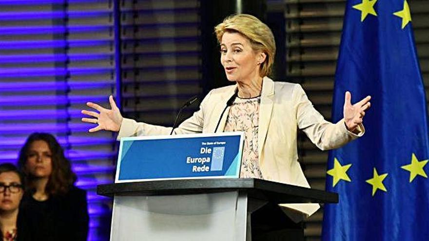 Von der Leyen va afirmar que el Brexit pot fer «més forta» la UE.