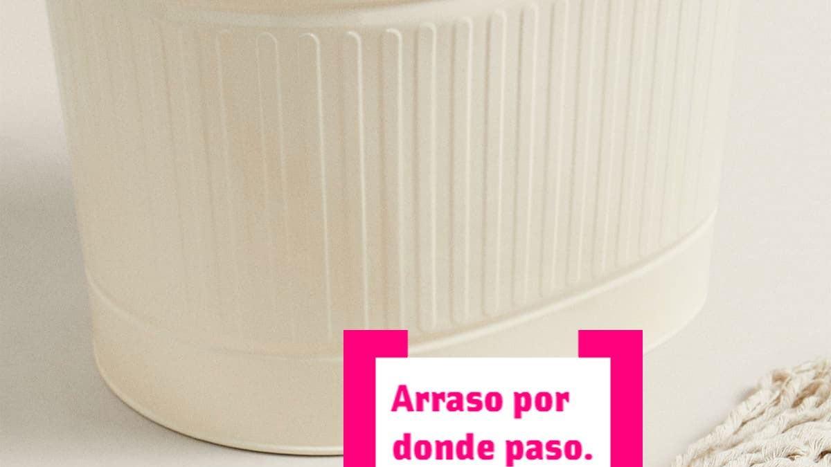 Cubo y fregona retro de Zara Home