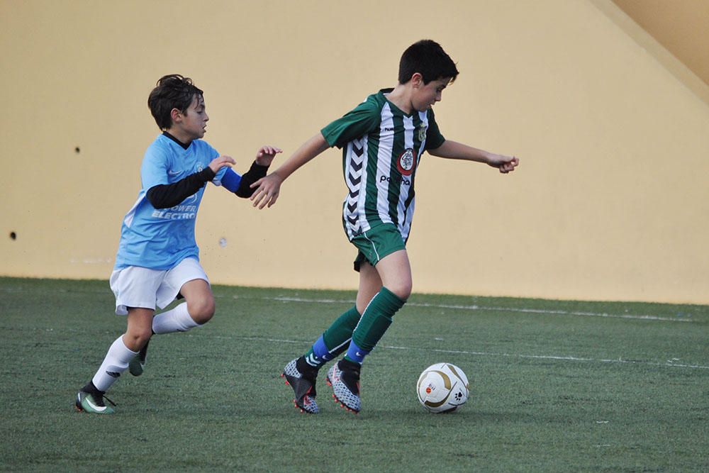 Fútbol base del fin de semana