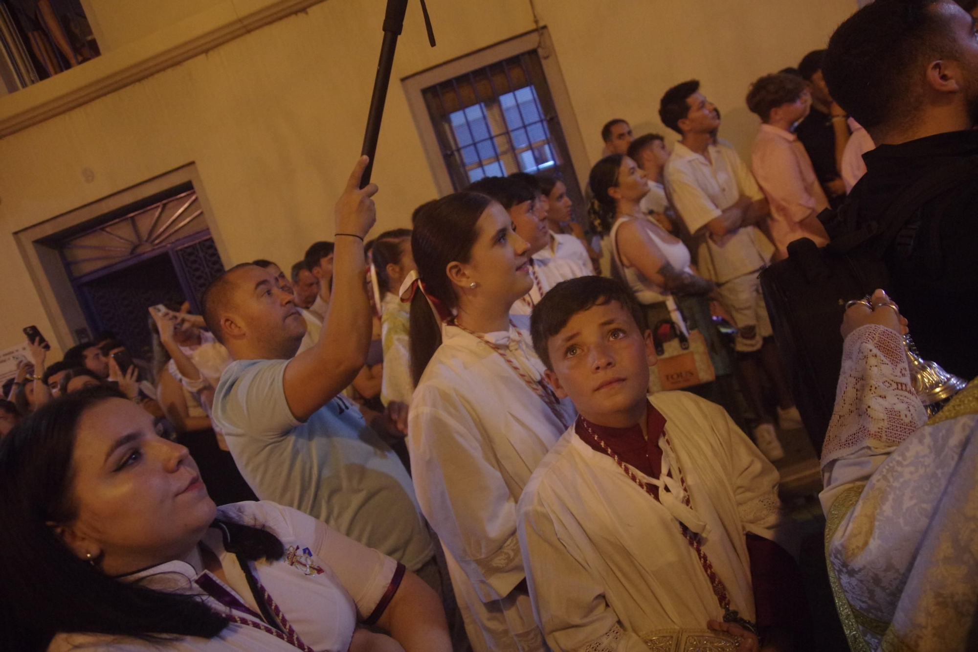 La procesión de la Virgen de la Trinidad este sábado por su festividad en Pentecostés, en imágenes