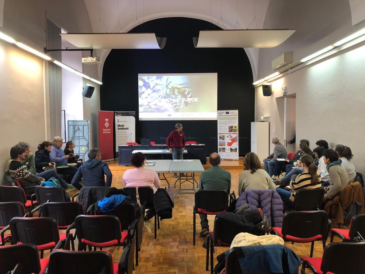Jornada de treball del projecte BeeConnected SUDOE a la Casa de la Cultura de la Diputació de Girona.