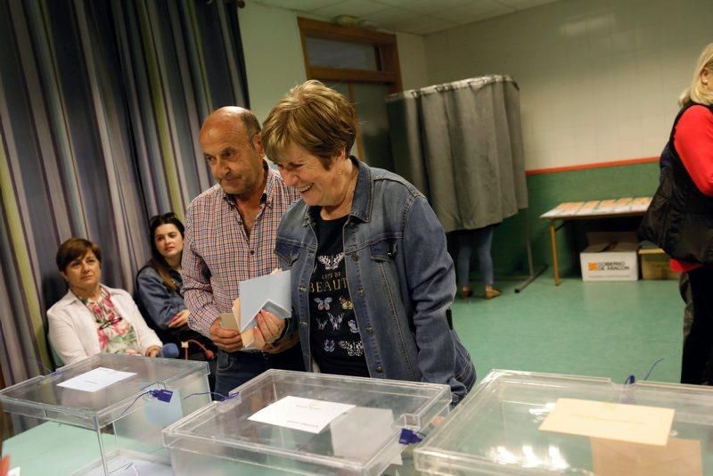 Jornada electoral en Aragón