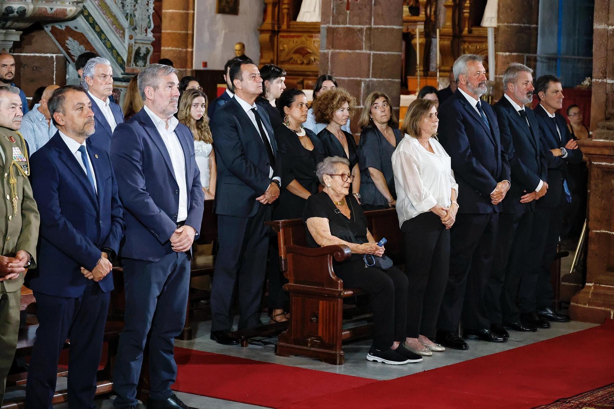 Funeral en memoria del expresidente Manuel Hermoso