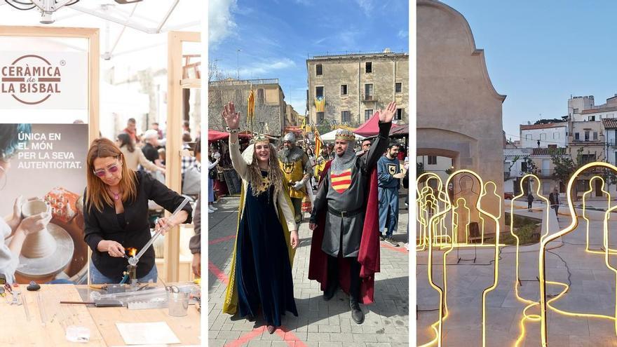 Fires medievals, artesania i festivals de llum: idees per fer durant les vacances de Setmana Santa