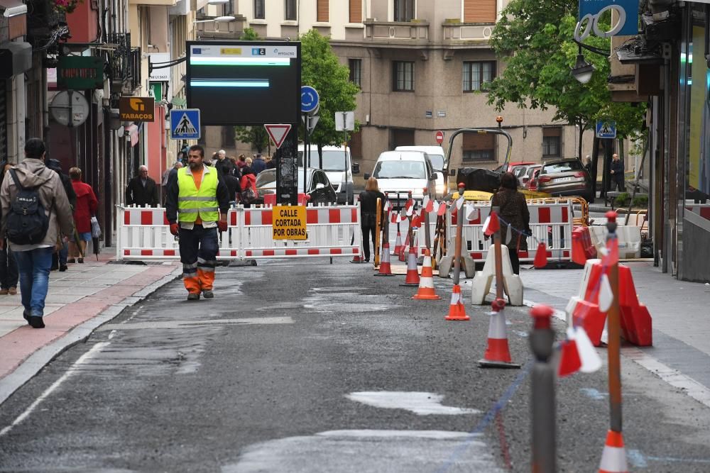 Los turismos serán desviados en la calle de la Torre hacia Atocha Alta. Las obras se prolongarán hasta el 13 de julio.