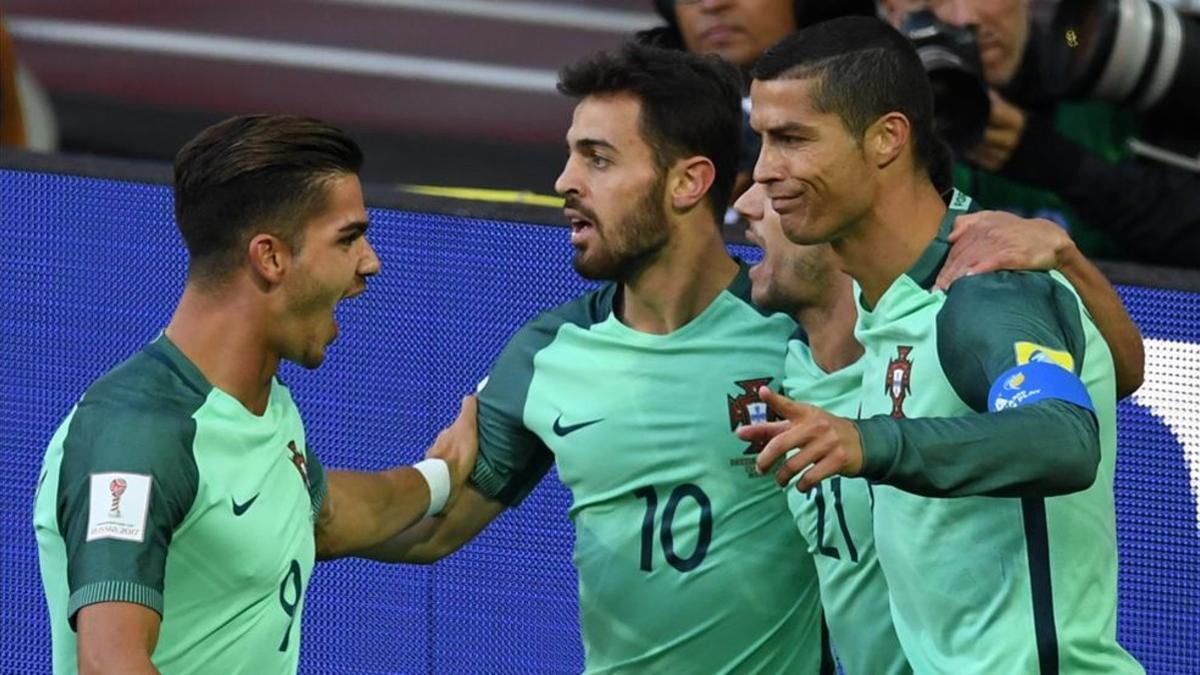 Cristiano Ronaldo marcó el gol que le bastó para ganar a Portugal