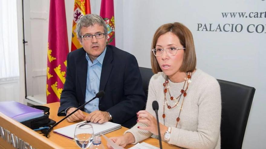 Diego Peñarrubia y Castejón, ayer en rueda de prensa.