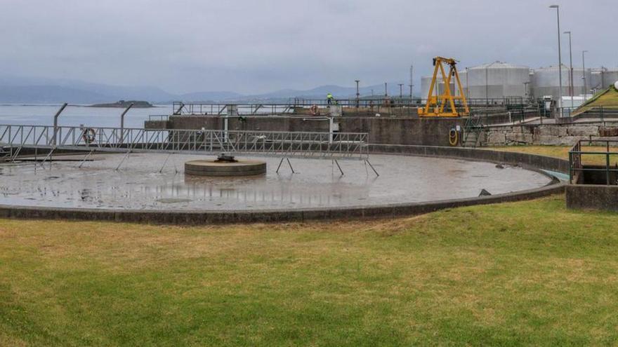 Vista de la depuradora de Vilagarcía. |  Iñaki Abella