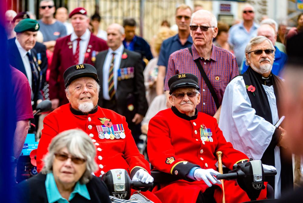 Los británicos celebran en Benidorm el Poppy Appeal