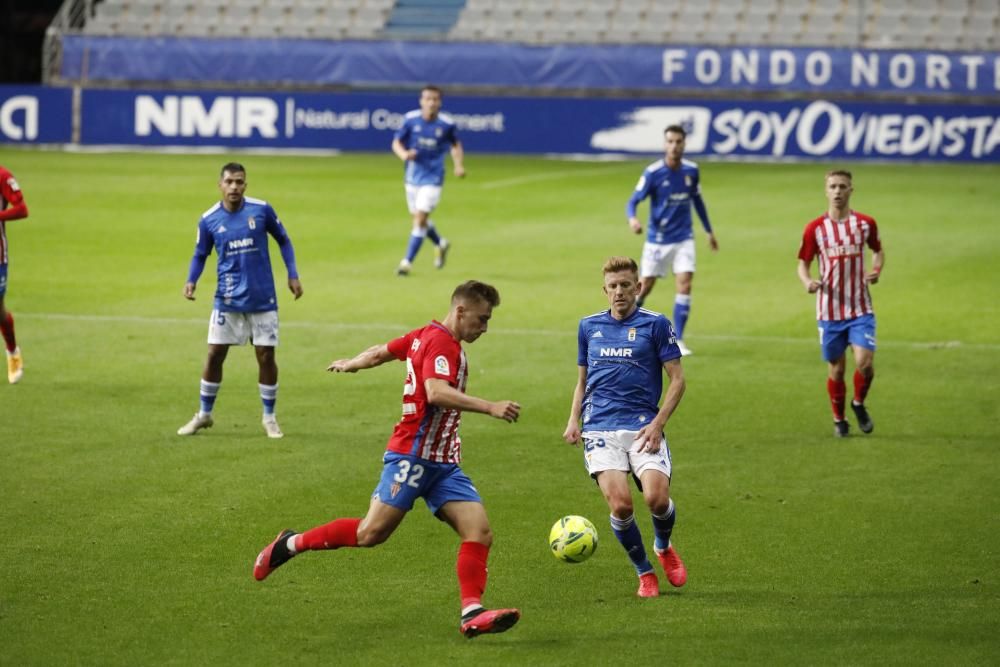 Derbi Real Oviedo-Sporting: El derbi asturiano en imágenes