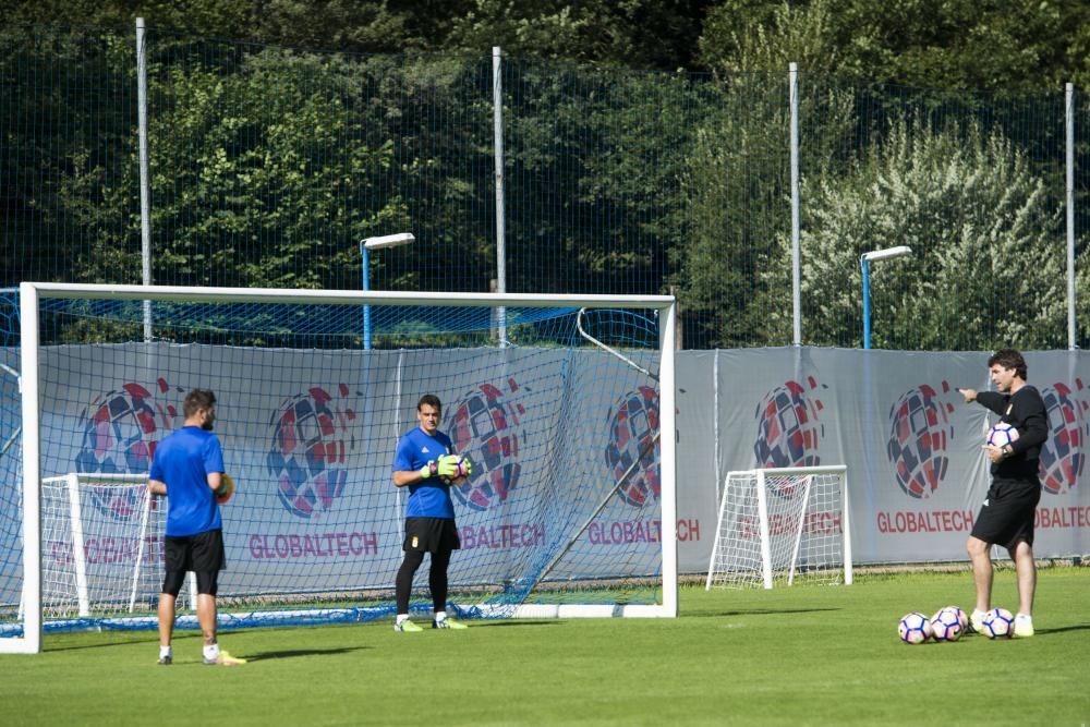 Entrenamiento del Real Oviedo