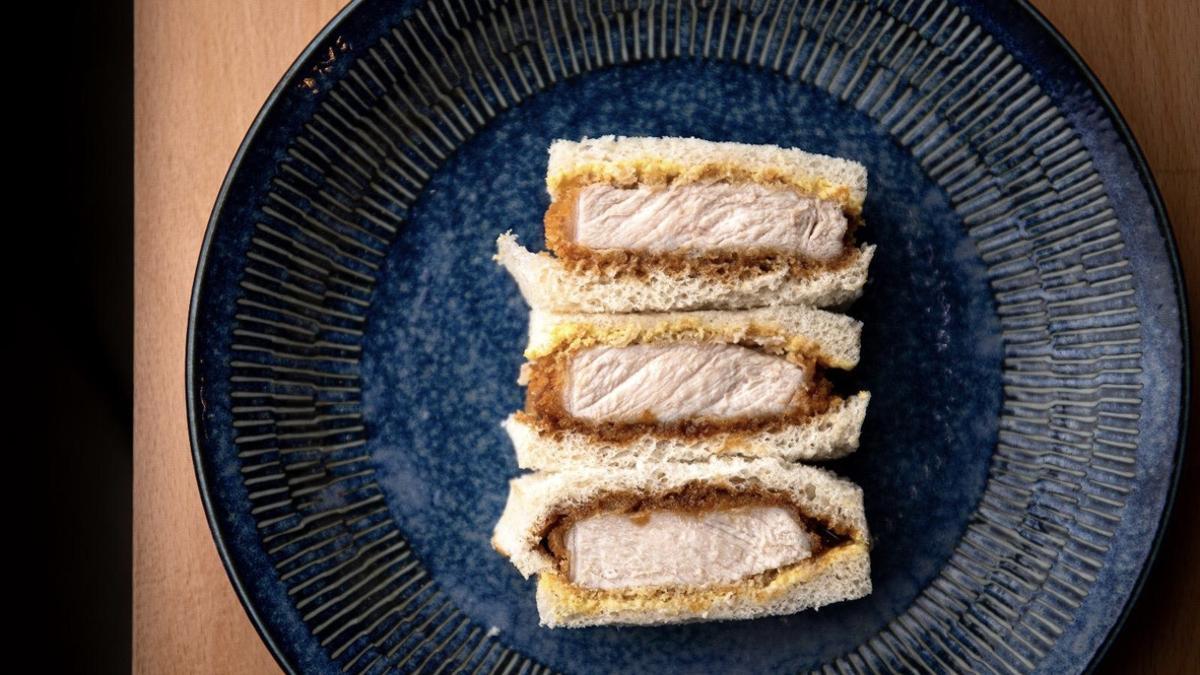 El 'katsu sando' de Don Panko (Madrid).