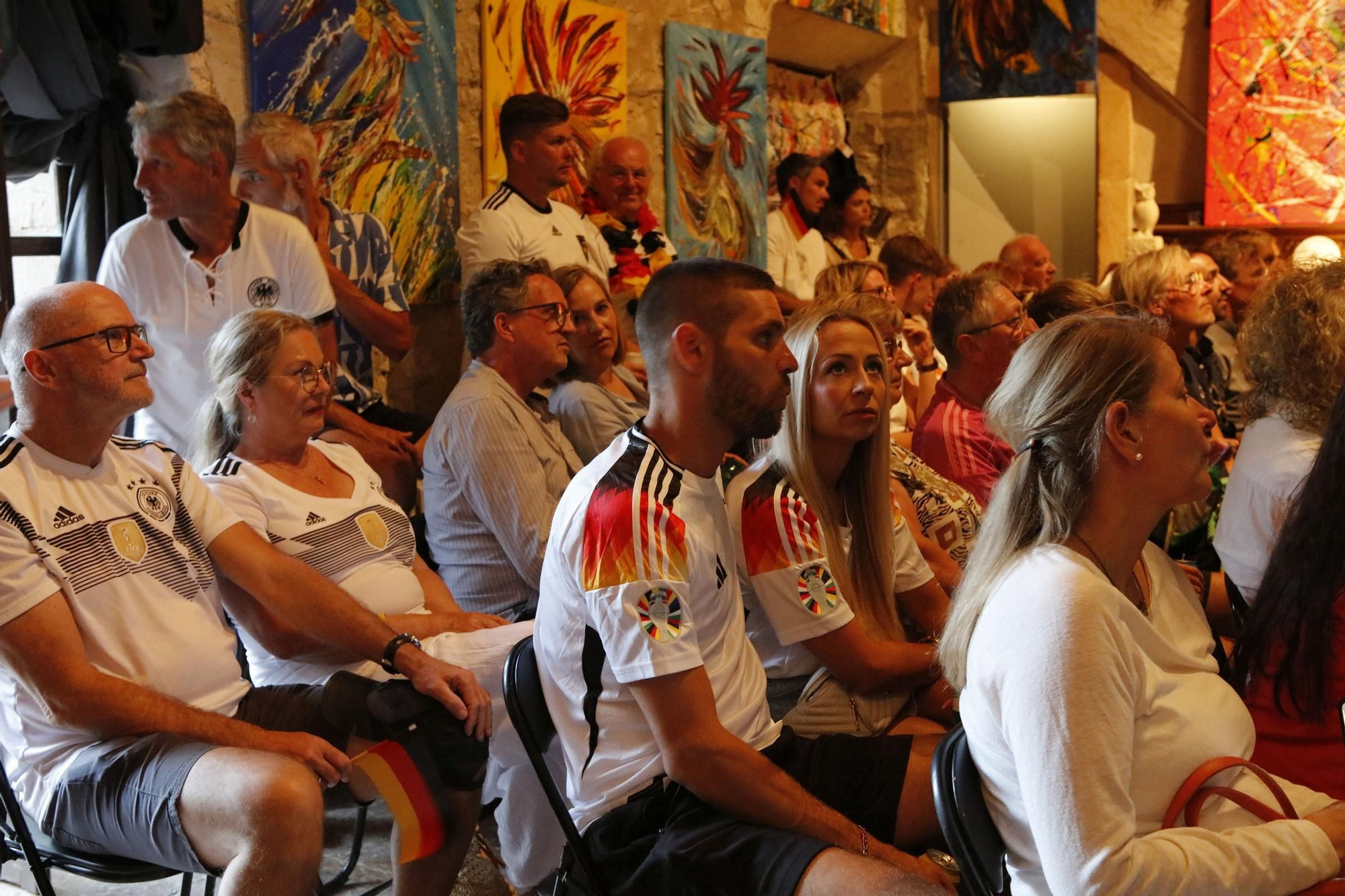 So feierte die deutsche Community auf Mallorca auf der Kulturfinca die EM-Eröffnung