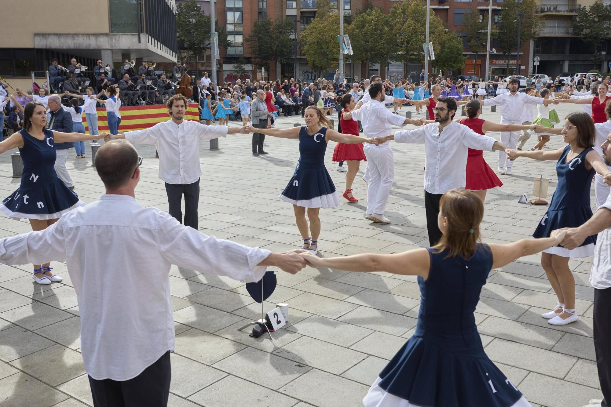 Les fotos del concurs de colles sardanistes de Girona