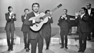 Antonio González ’el Pescaílla’, en una actuación en RTVE en los años 60.