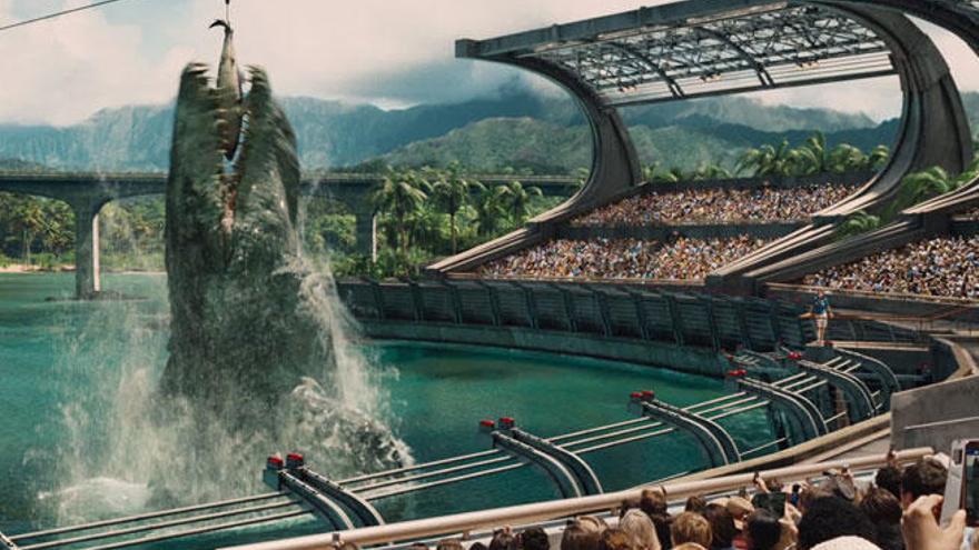 Una imagen de &#039;Jurassic World&#039;.