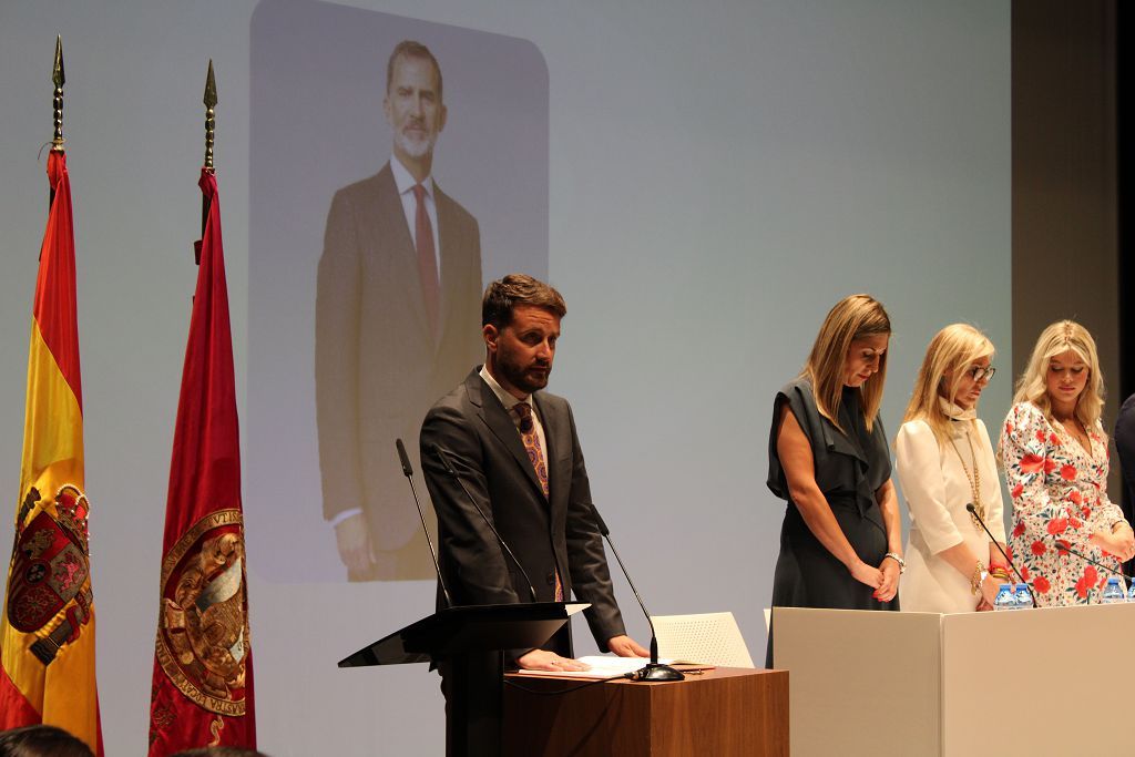 Las imágenes del acto de constitución del Ayuntamiento de Lorca