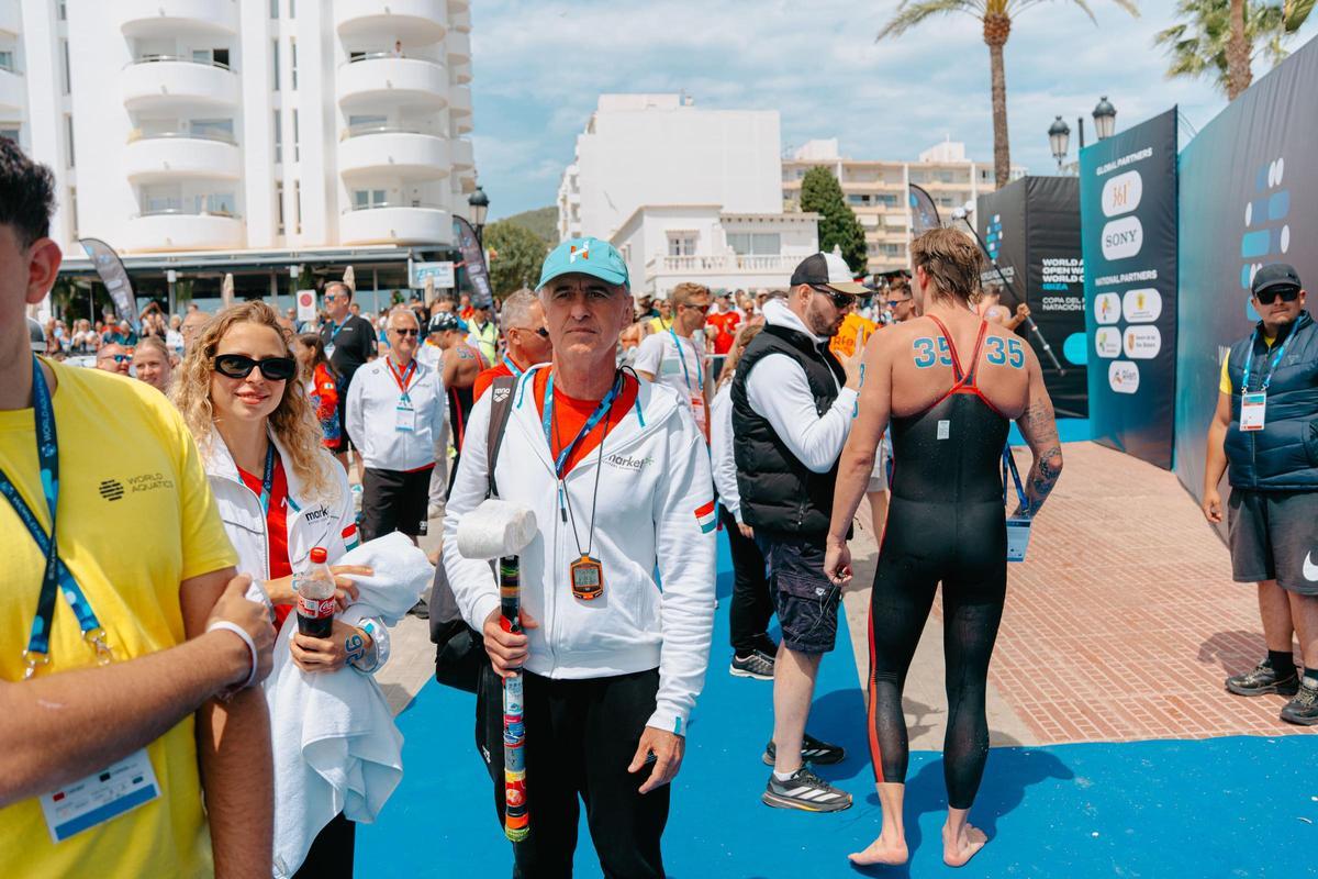 Imágenes de la Copa del Mundo de Aguas abiertas en Santa Eulària