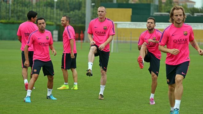 Luis Enrique continúa preparando el arranque liguero ante el Elche