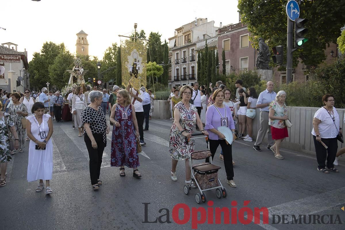 Procesión de la Virgen del Carmen en Caravaca