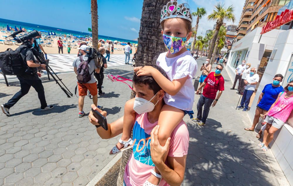 Visita de los Reyes a Benidorm