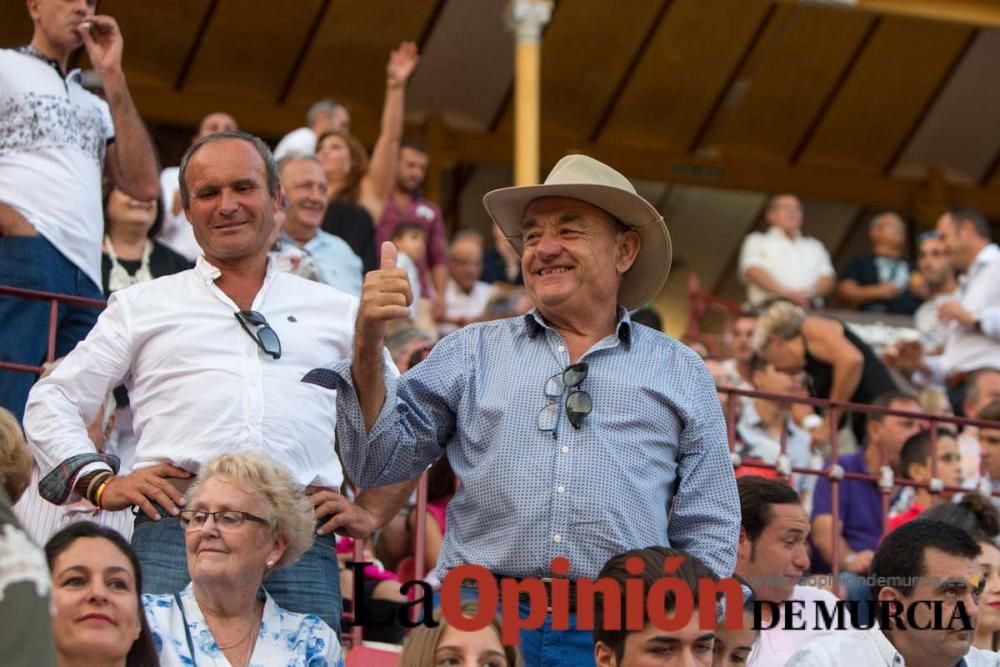 Ambiente en la corrida de rejones de la Feria de M