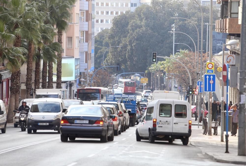 Colapso en Alicante