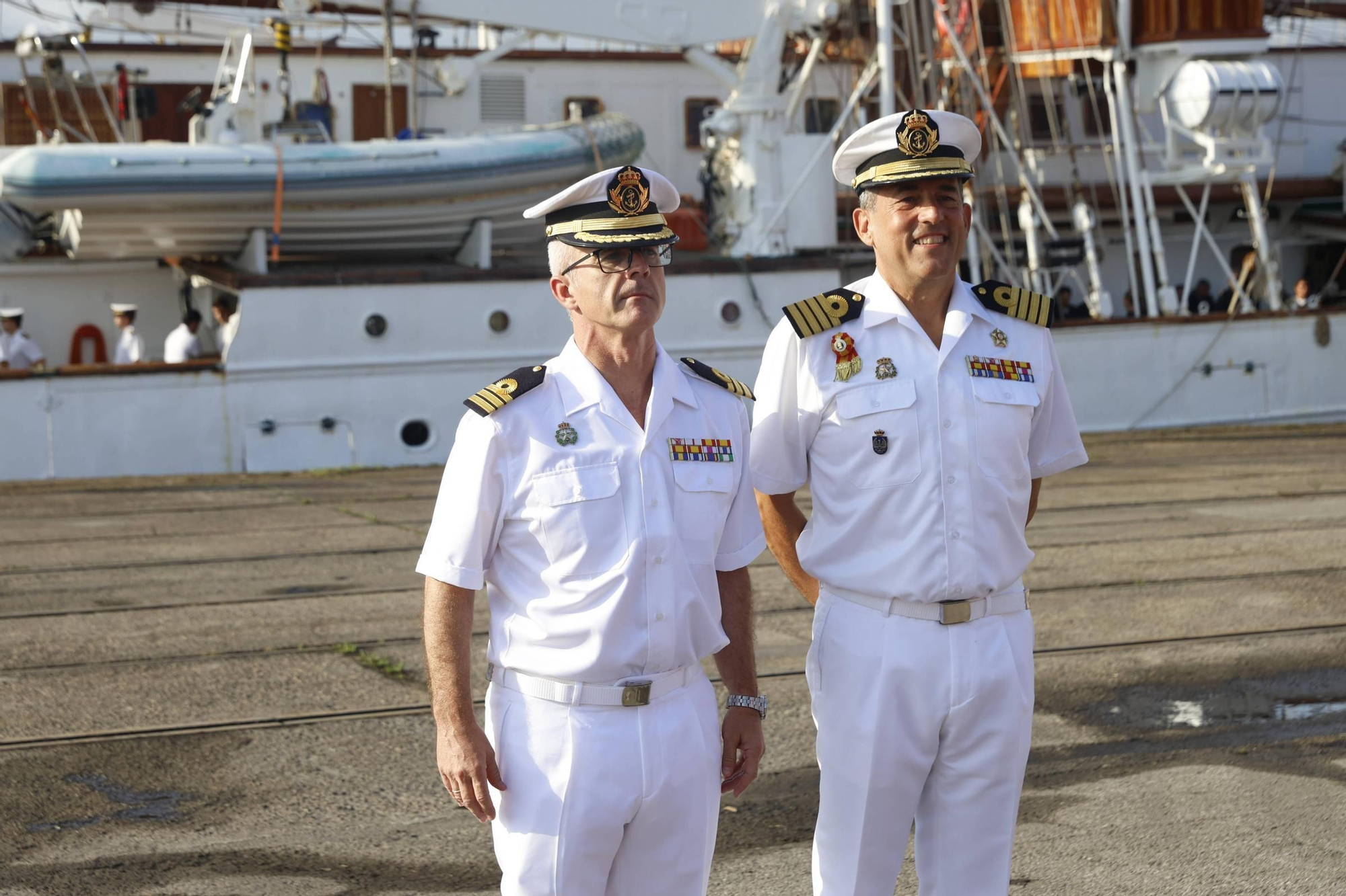 EN IMÁGENES: Así fue la llegada de la Princesa Leonor a Gijón en "Elcano"