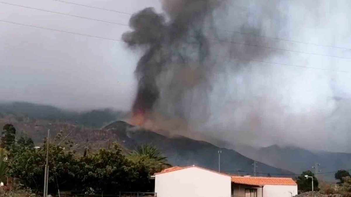 La televisión canaria triunfa con este mensaje sobre los evacuados por el volcán de La Palma