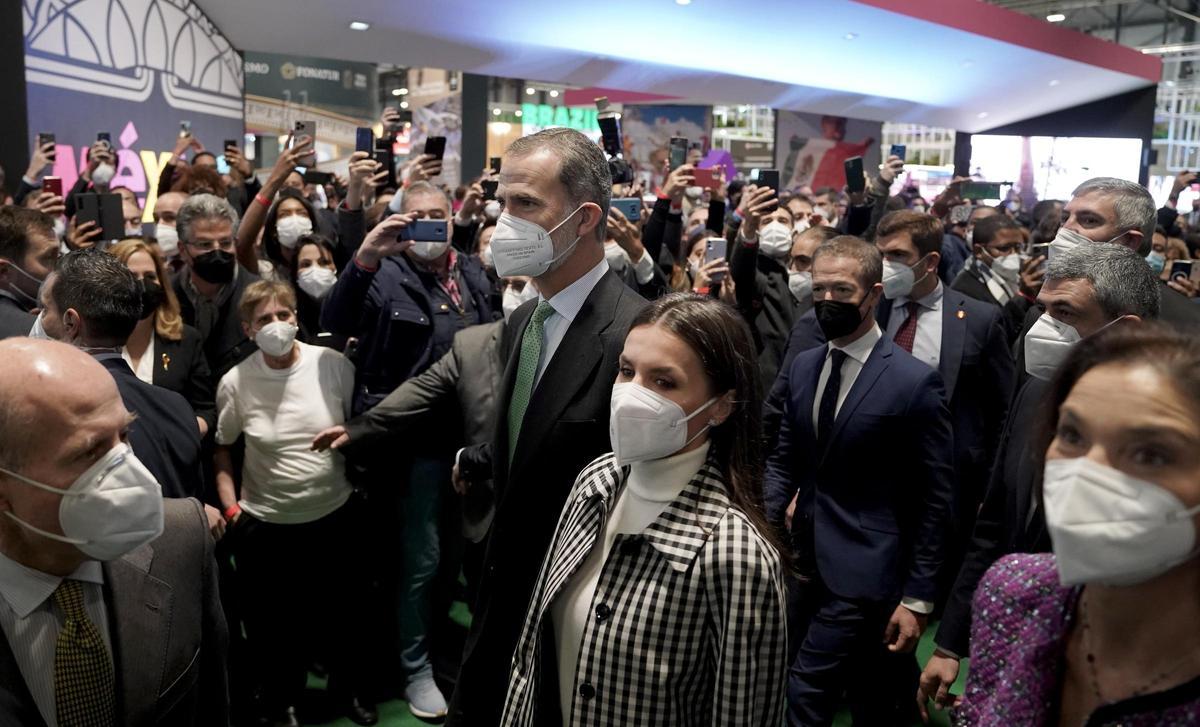 Los Reyes inauguran Fitur. Los Reyes inauguran Fitur.